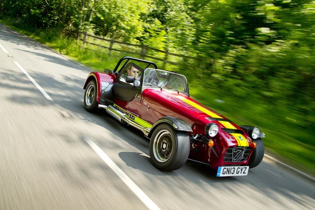 Spot the difference: no two Caterhams are exactly alike