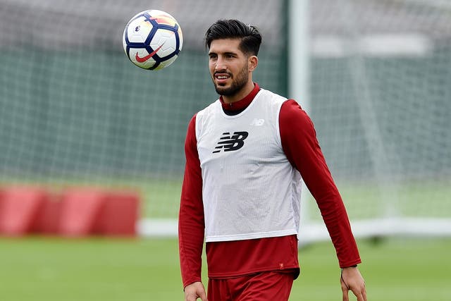 Emre Can's contract expires next summer and he is yet to sign a contract extension