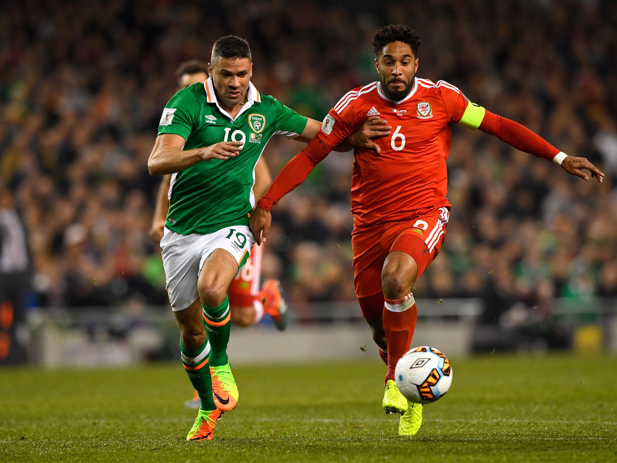 &#13;
Wales' World Cup hopes were dashed by the Republic of Ireland &#13;