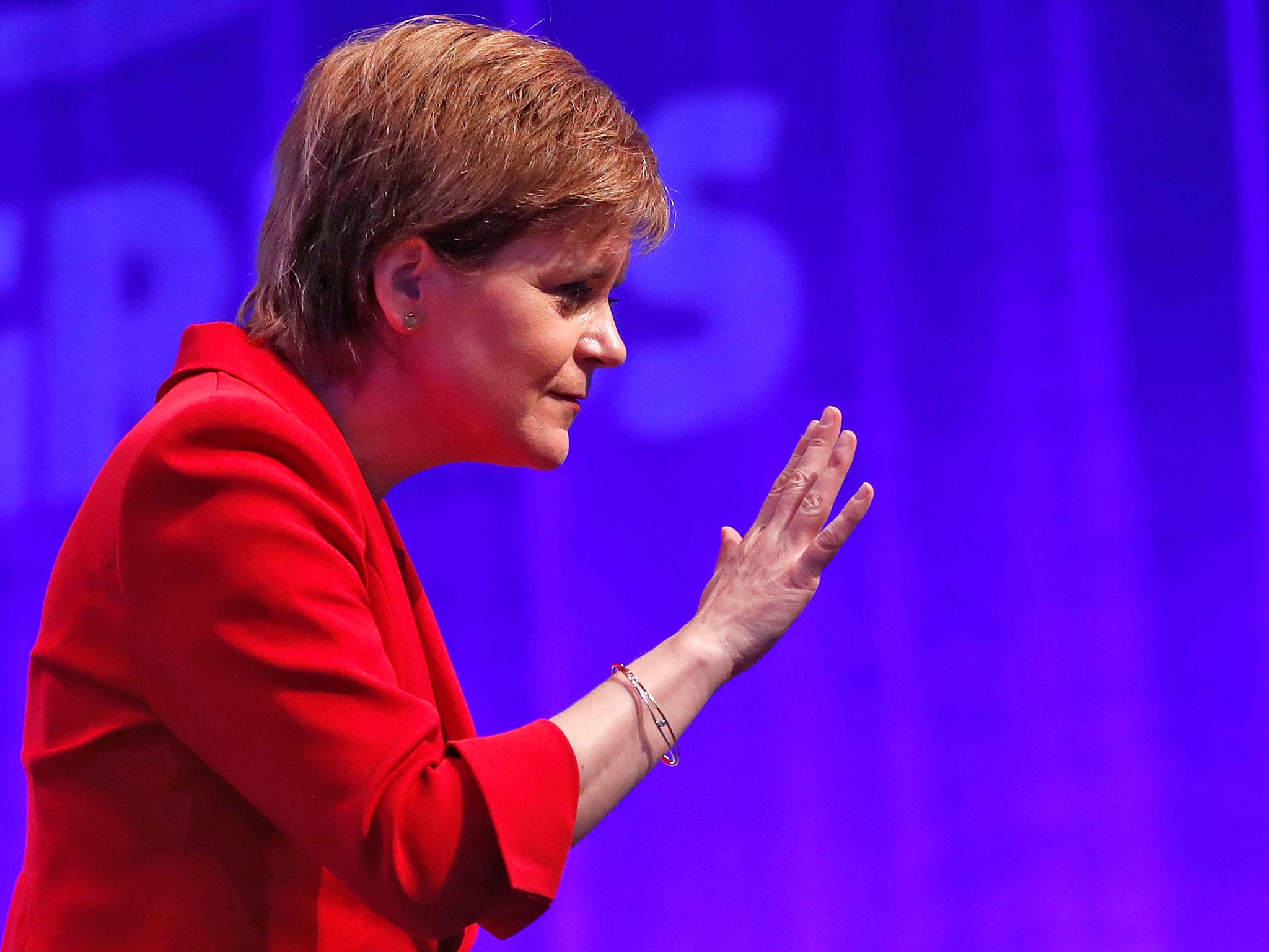 'We have a mandate for this parliament,' Ms Sturgeon said