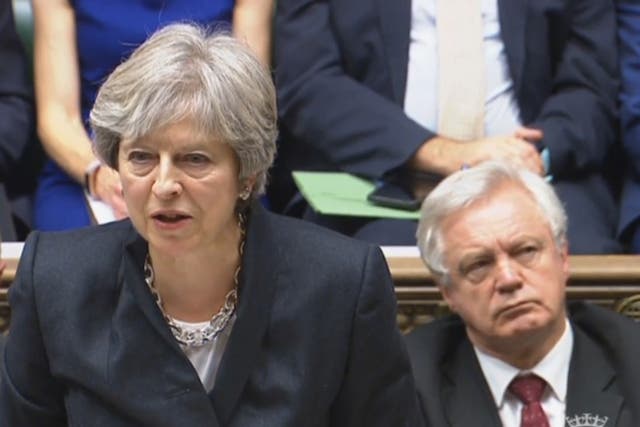 Theresa May and David Davies preparing ground for 'no-deal Brexit' as talks with Europe stall