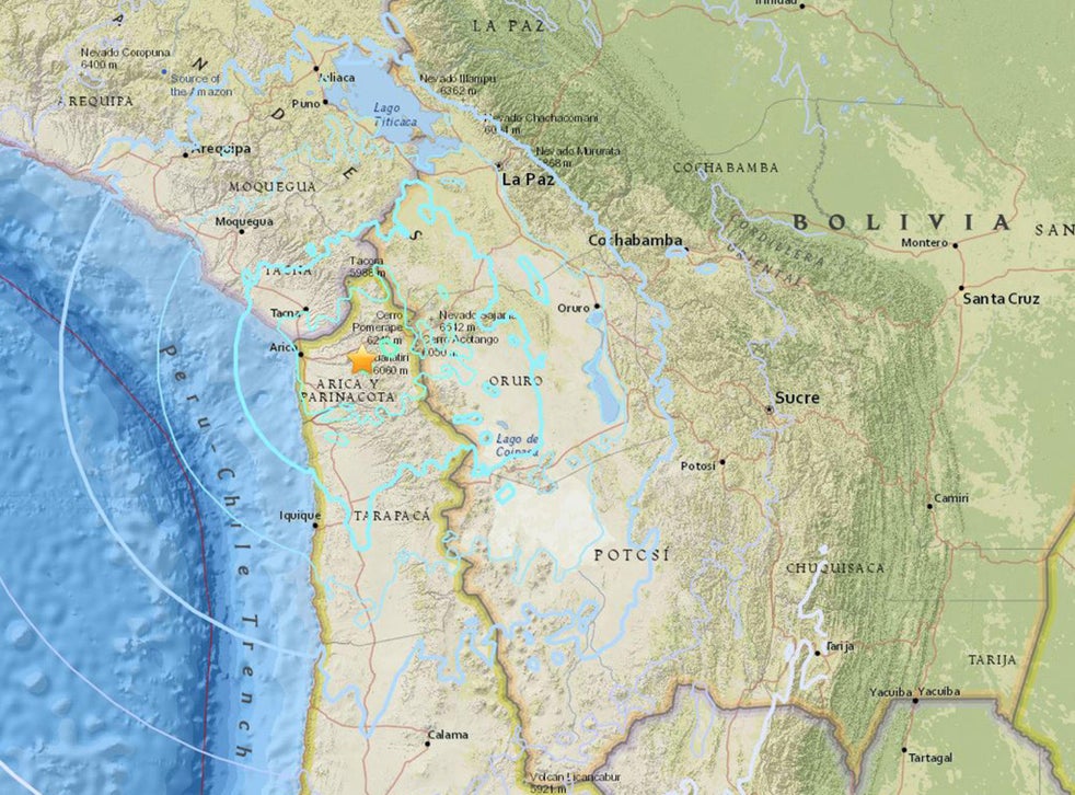 Chile earthquake: 6.3-magnitude tremor strikes north of ...