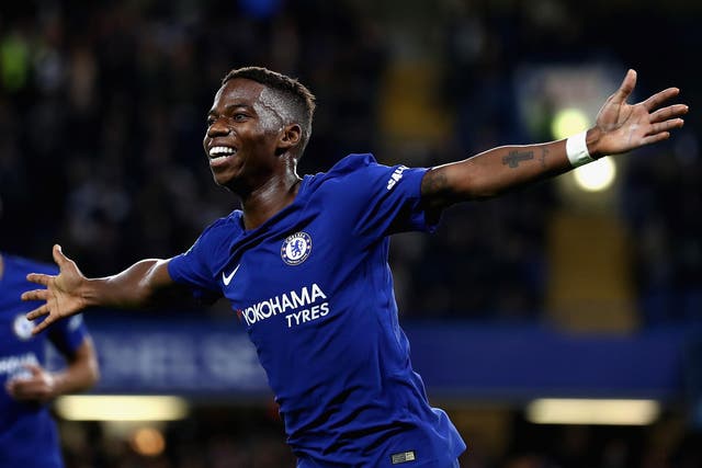 Charly Musonda scored in his only senior start for Chelsea