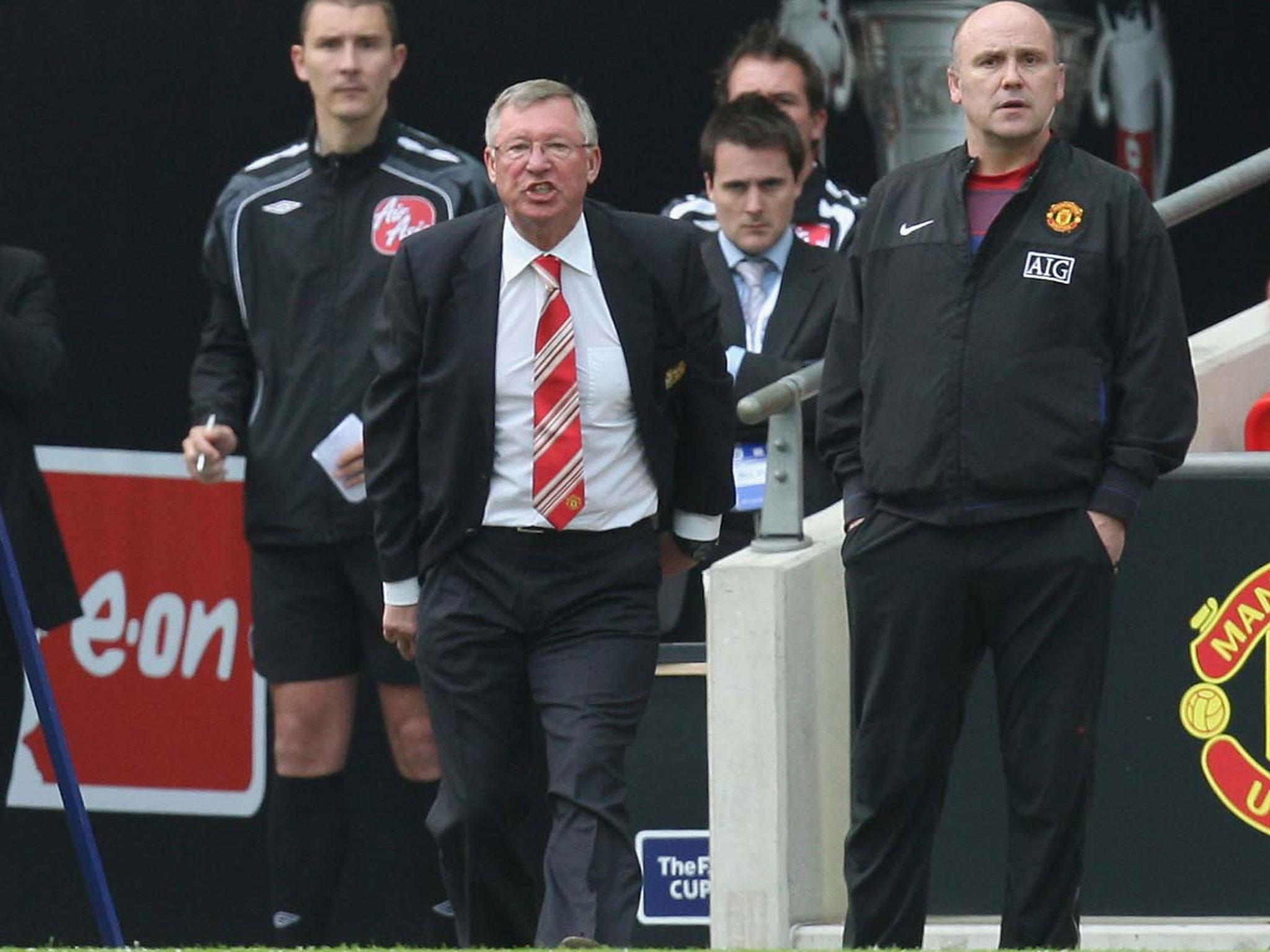 
Ferguson was well known for his fierce temper 