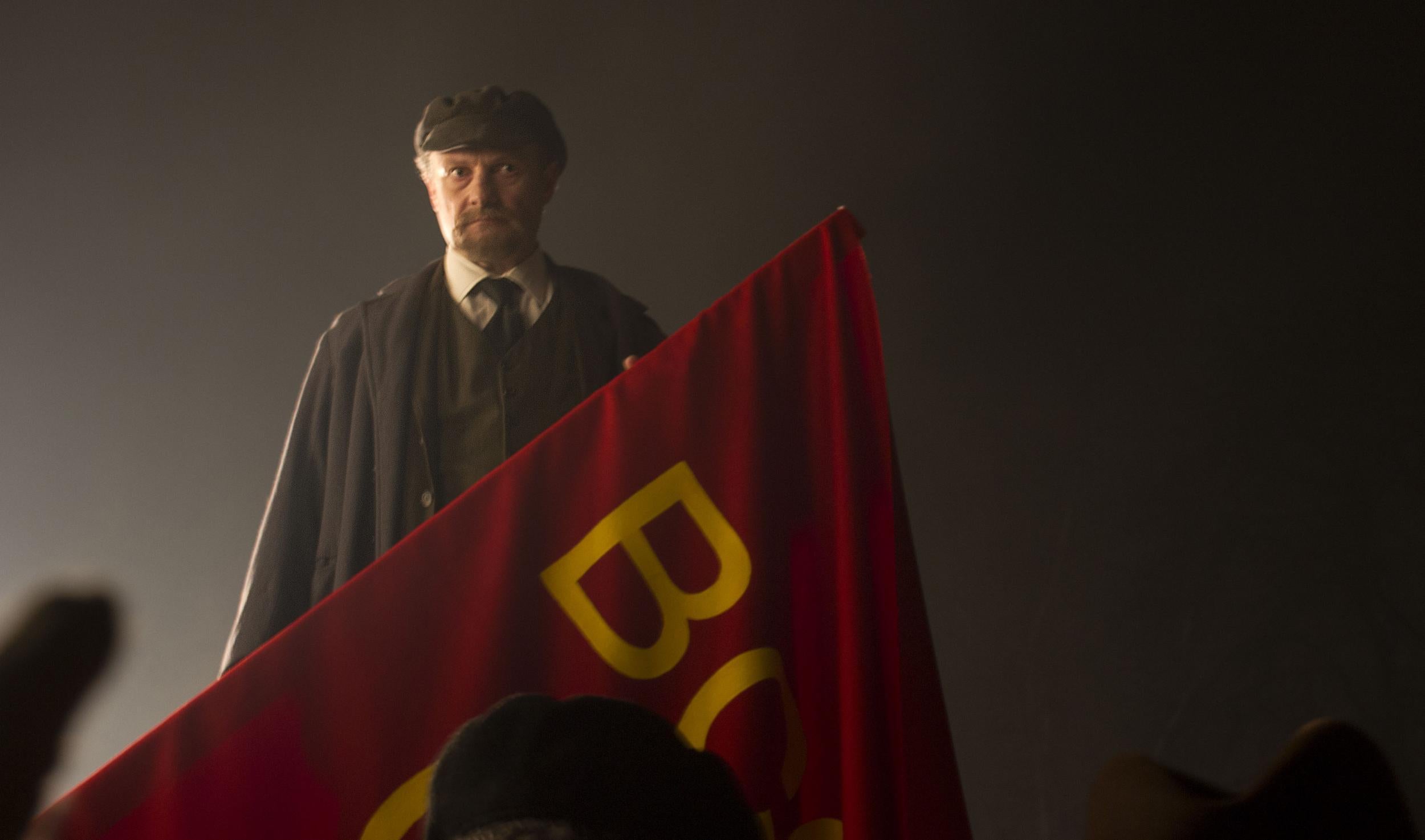 Nicholas Asbury plays a nicely intense Lenin in this reconstruction of the Russian Revolution