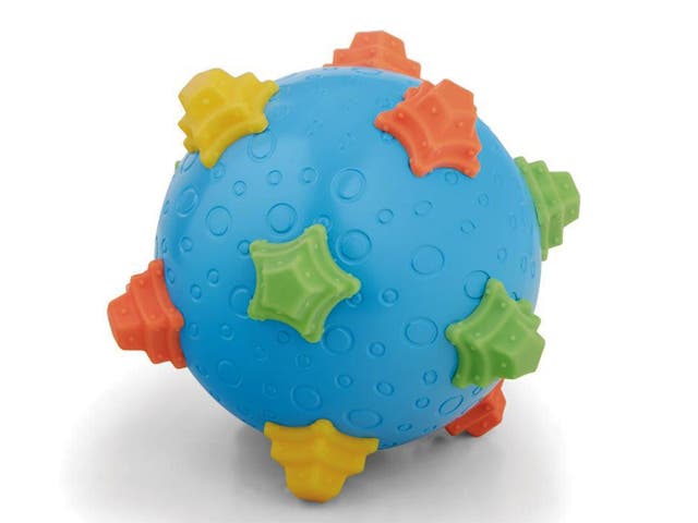 There have been multiple reports of rubber parts of the toy breaking off