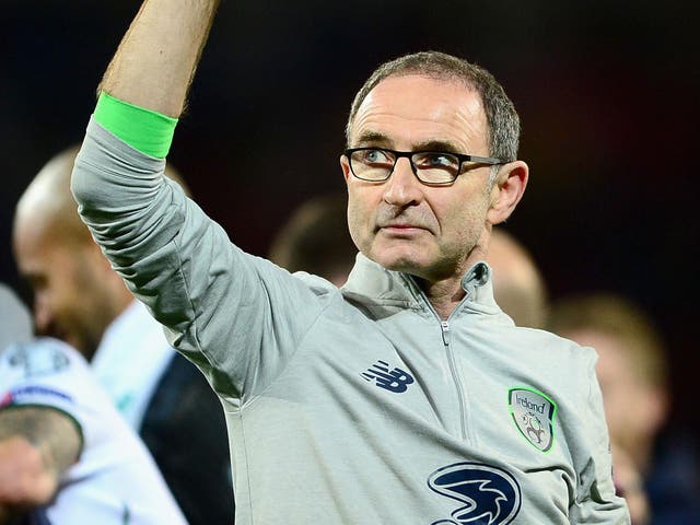 Martin O'Neill has the Republic of Ireland two games away from Russia