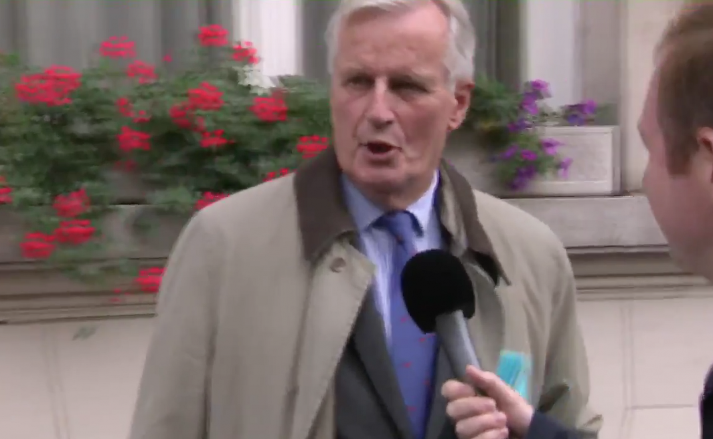 Michel Barnier, chief EU negotiator, today also said Brexit was 'not a game'