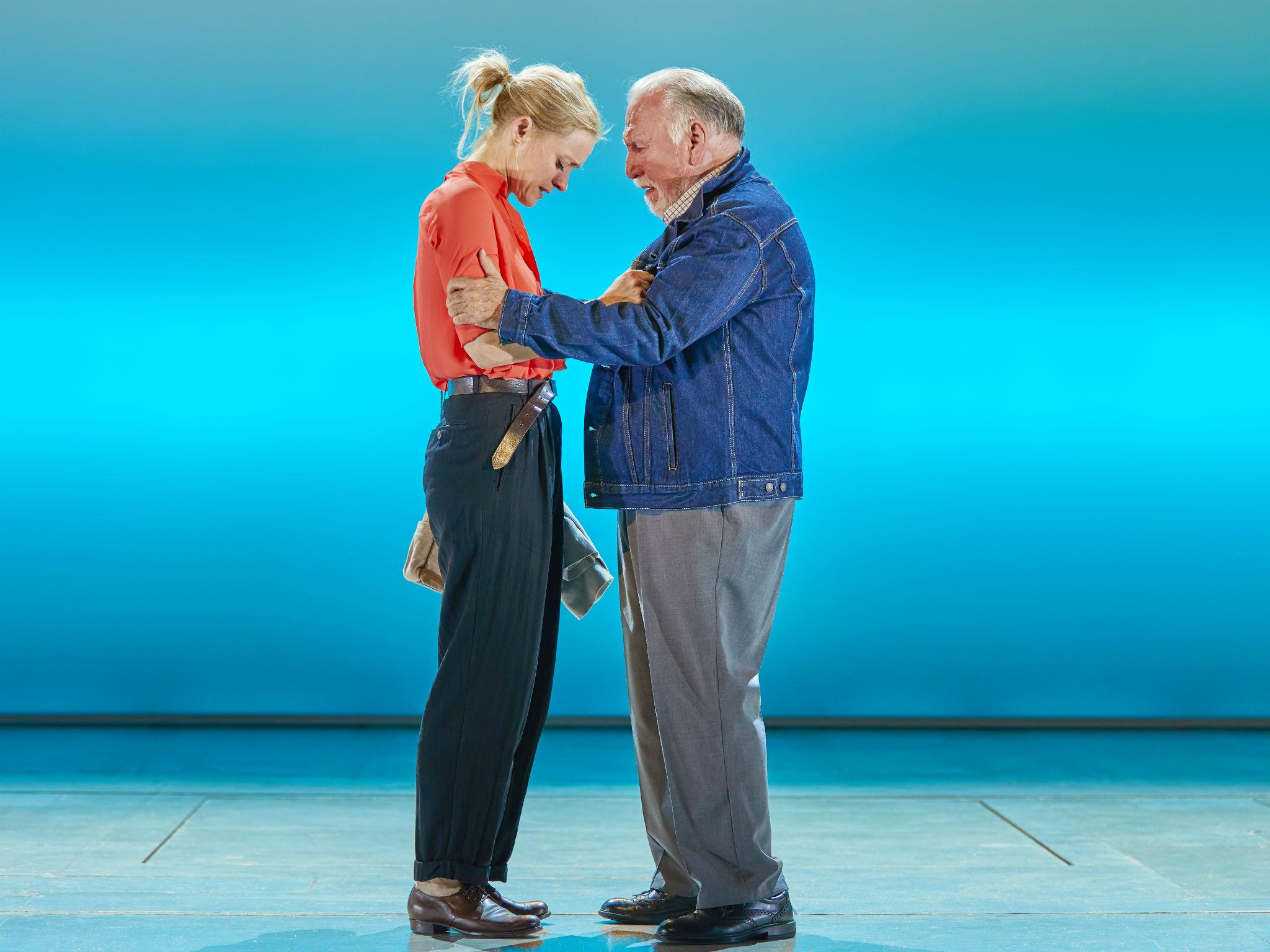 Anne-Marie Duff and Kenneth Cranham star in 'Heisenberg: The Uncertainty Principle' at Wyndham's Theatre