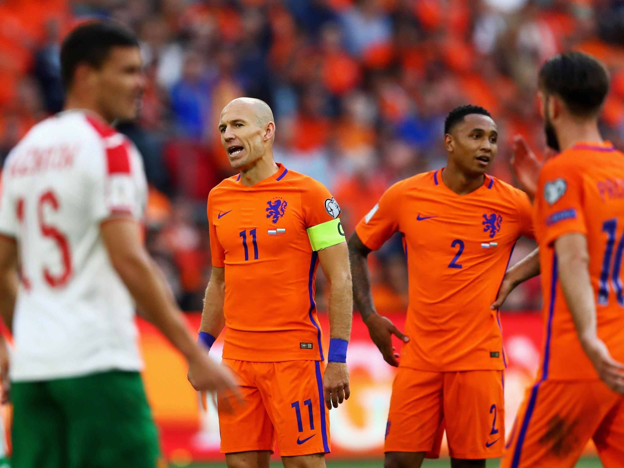 Holland have endured a difficult World Cup qualification campaign