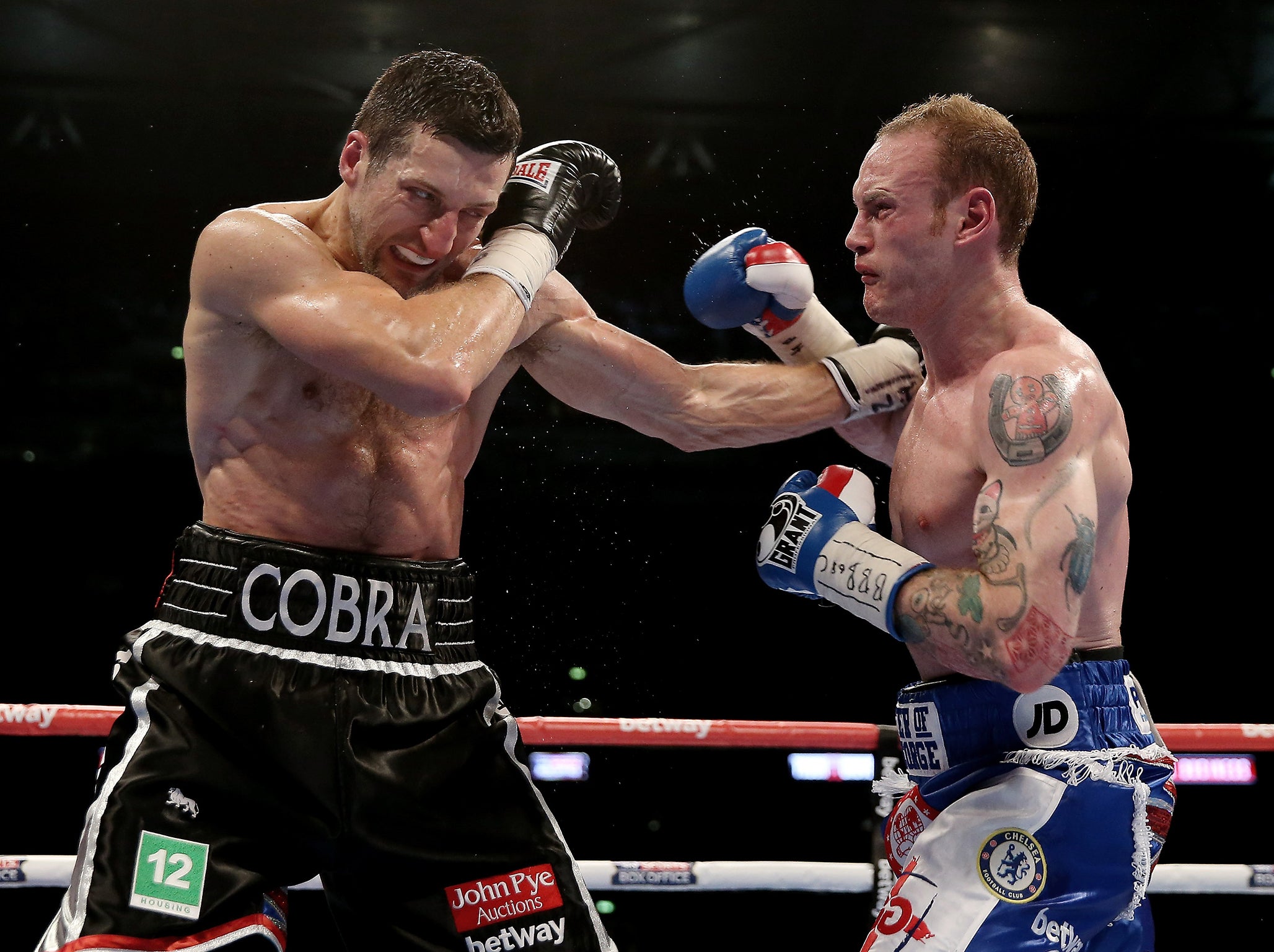 Groves lost twice to bitter rival Froch