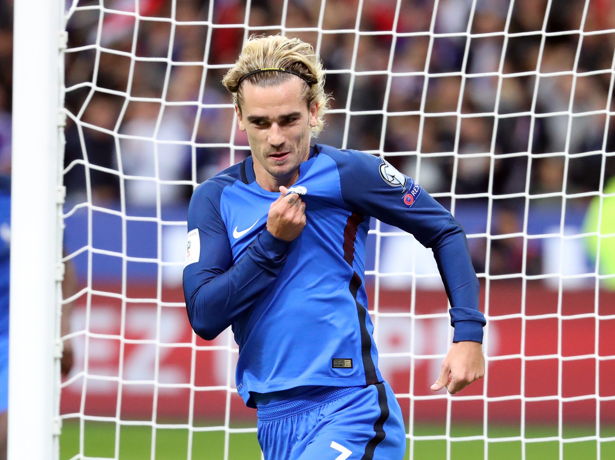 Griezmann was in superb form for France, who have automatically qualified