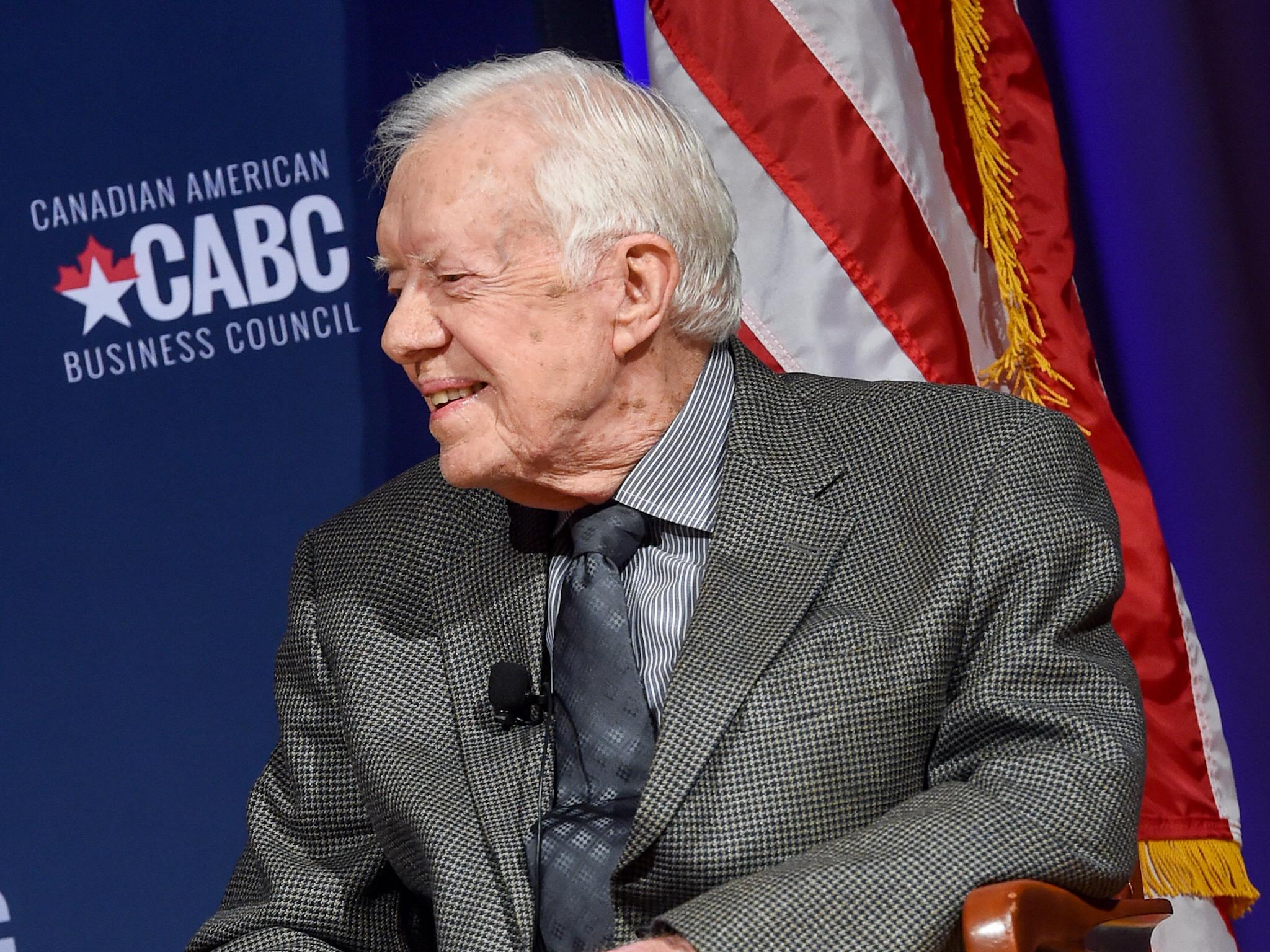 Former US President Jimmy Carter