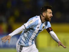 Messi nets hat-trick as Argentina secure World Cup spot