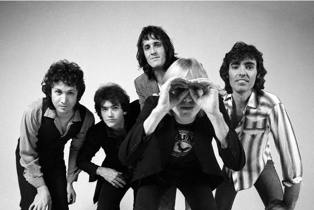 Tom Petty (front and centre) and The Heartbreakers are the subject of Peter Bogdanovich’s documentary ‘Runnin’ Down a Dream’