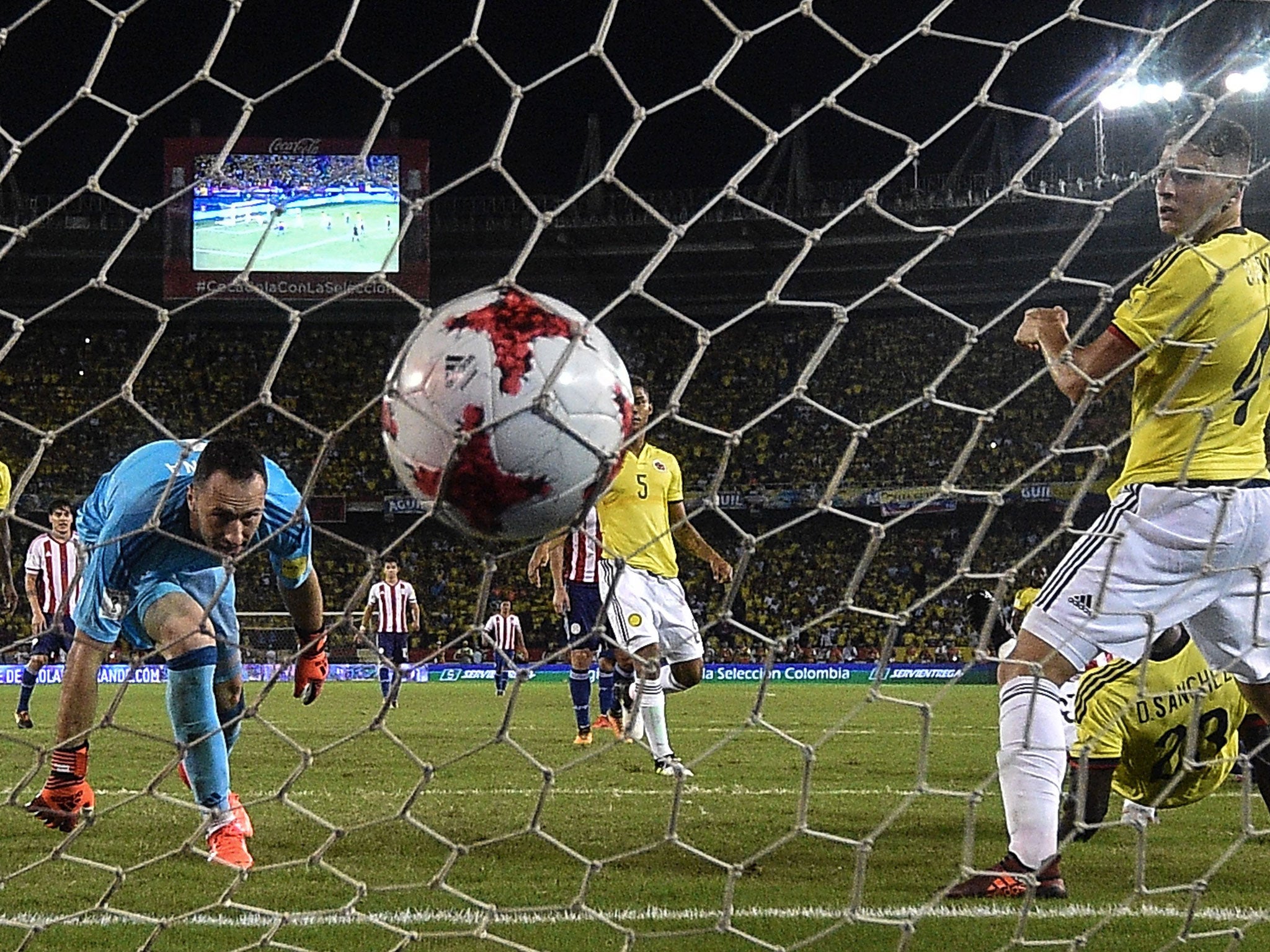 Ospina concedes against Paraguay on Saturday