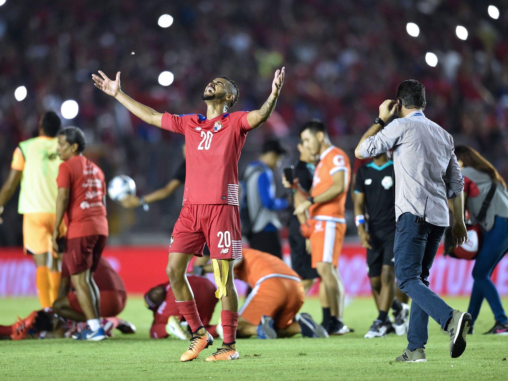 It was a night of ecstasy for Panama