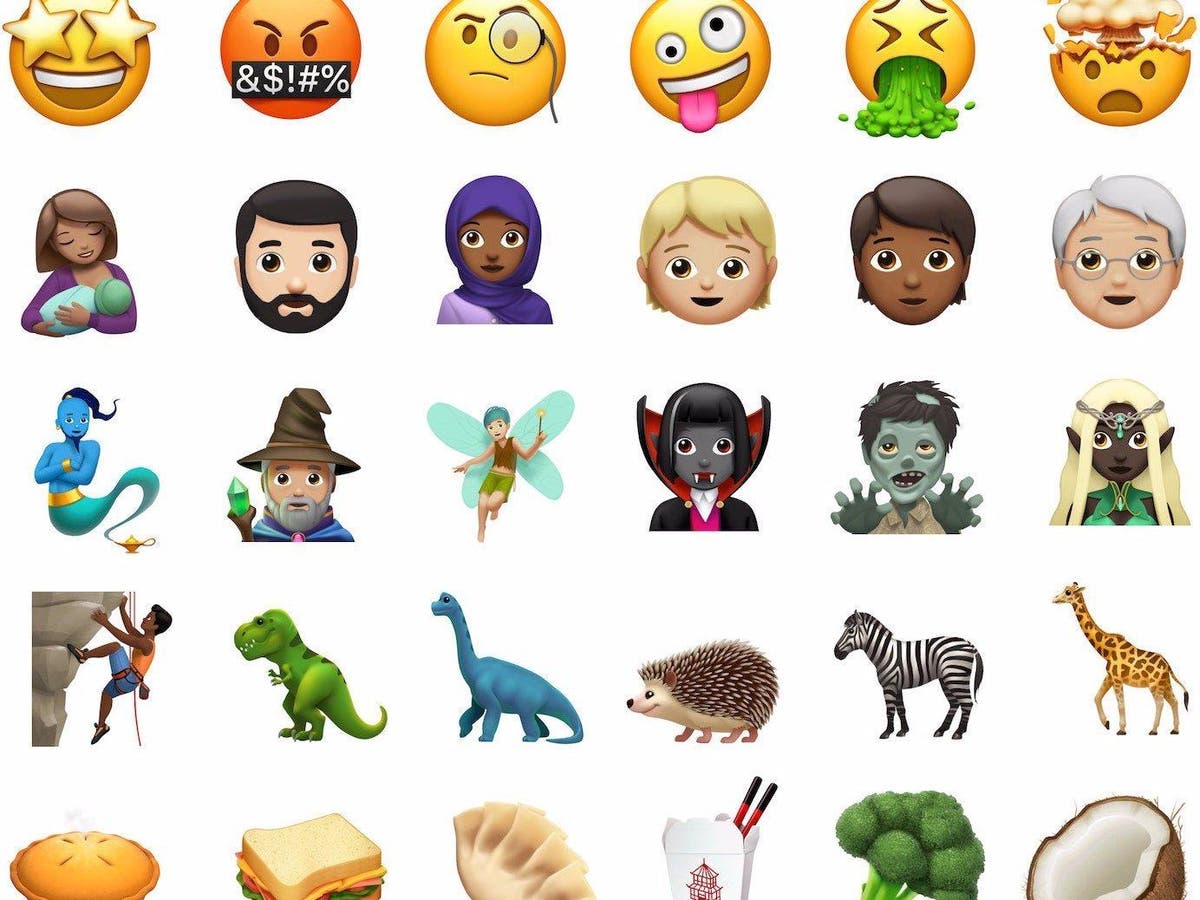 Here are all 69 emoji arriving on iPhones this fall | The Independent ...