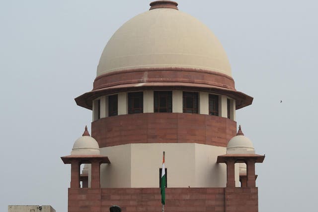 The Indian Supreme Court building in New Delhi