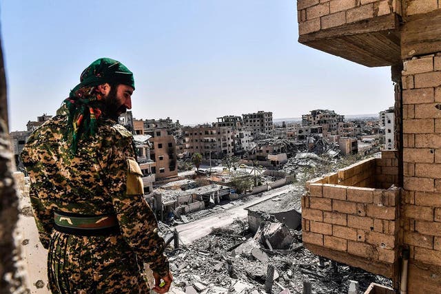 The battle for control of Raqqa is almost over