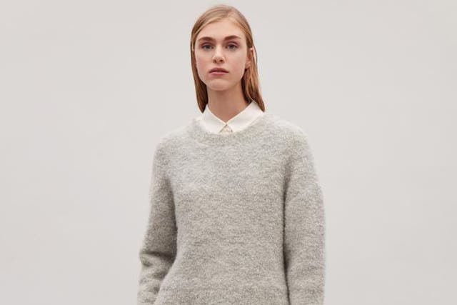 Textured Wool and Mohair Jumper, £69, Cos