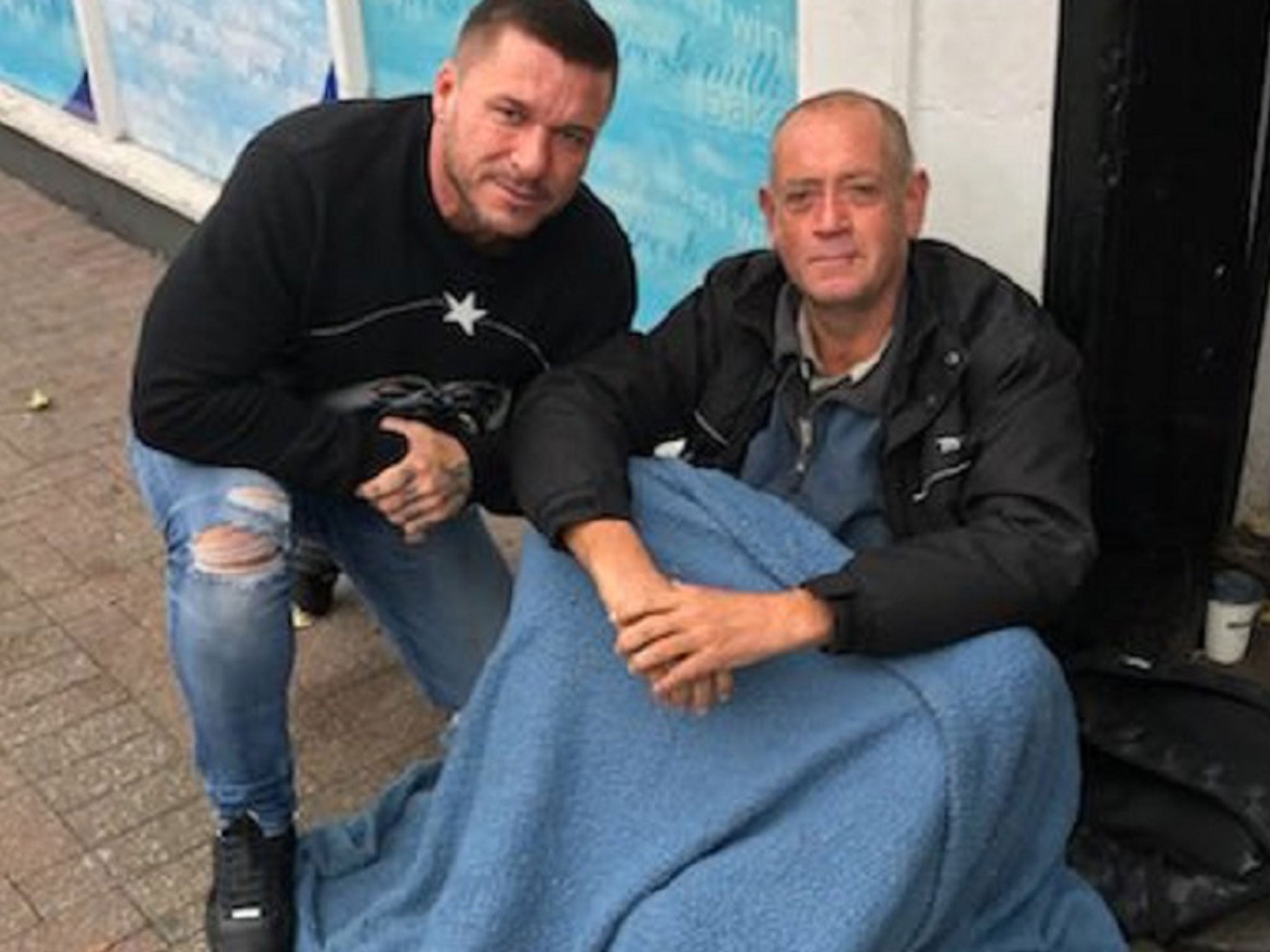 Billericay Town FC owner Glenn Tamplin offered the men security and caretaker jobs