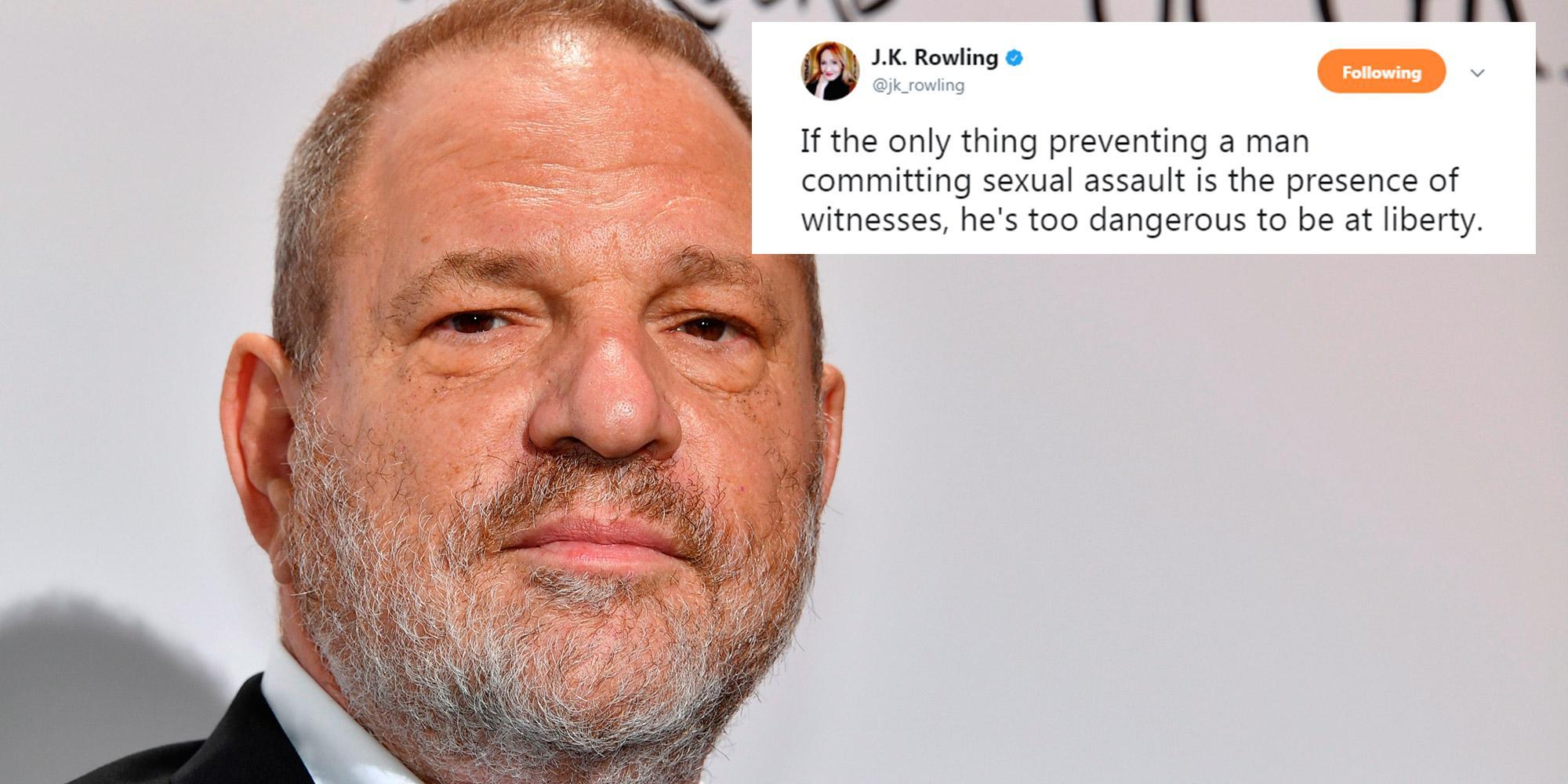 JK Rowling points out how wrong this tweet about sexual assault is