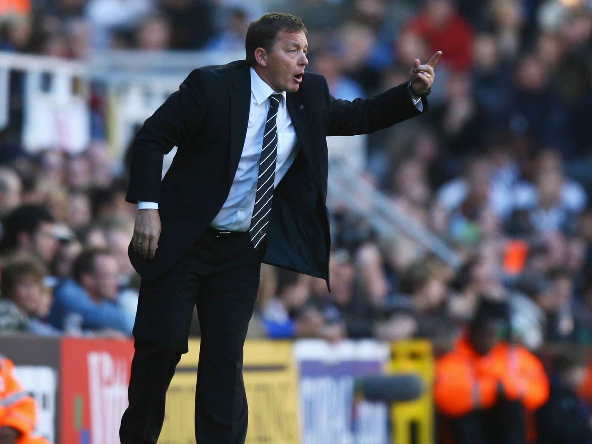 Davies could do little to arrest Derby's slide