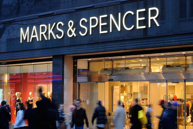 High-street banking: Marks and Spencer already offers credit cards, personal loans and a current account