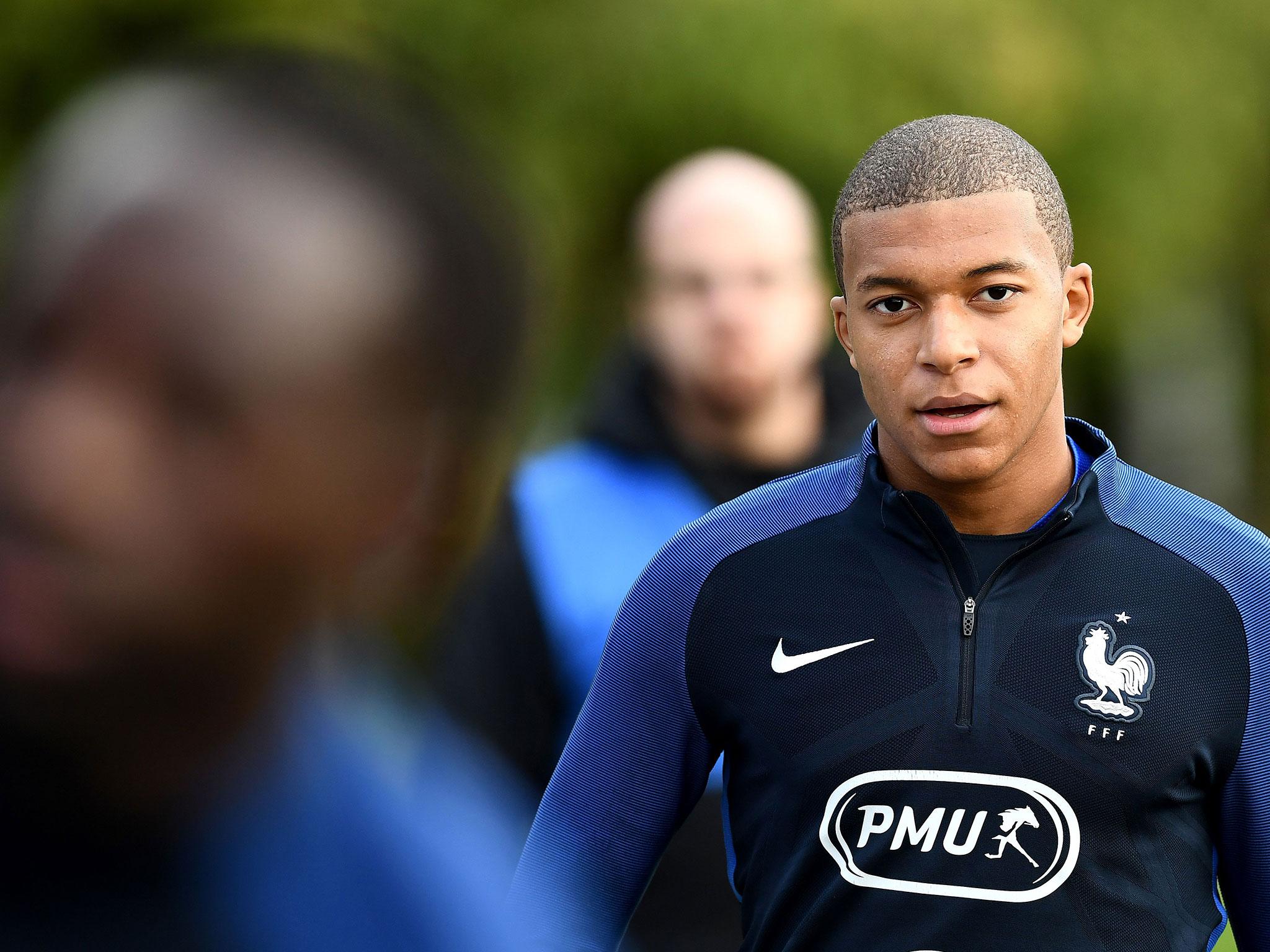 Kylian Mbappe joined PSG on loan this summer