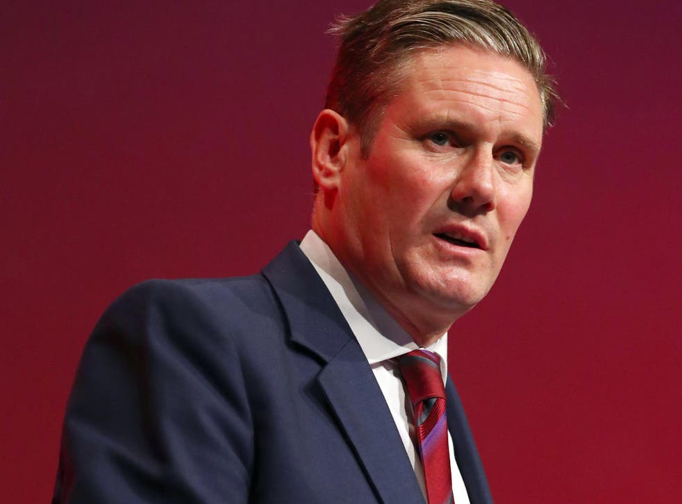 Sir Keir Starmer said he would speak to Jeremy Corbyn about toughening his stance on antisemitism