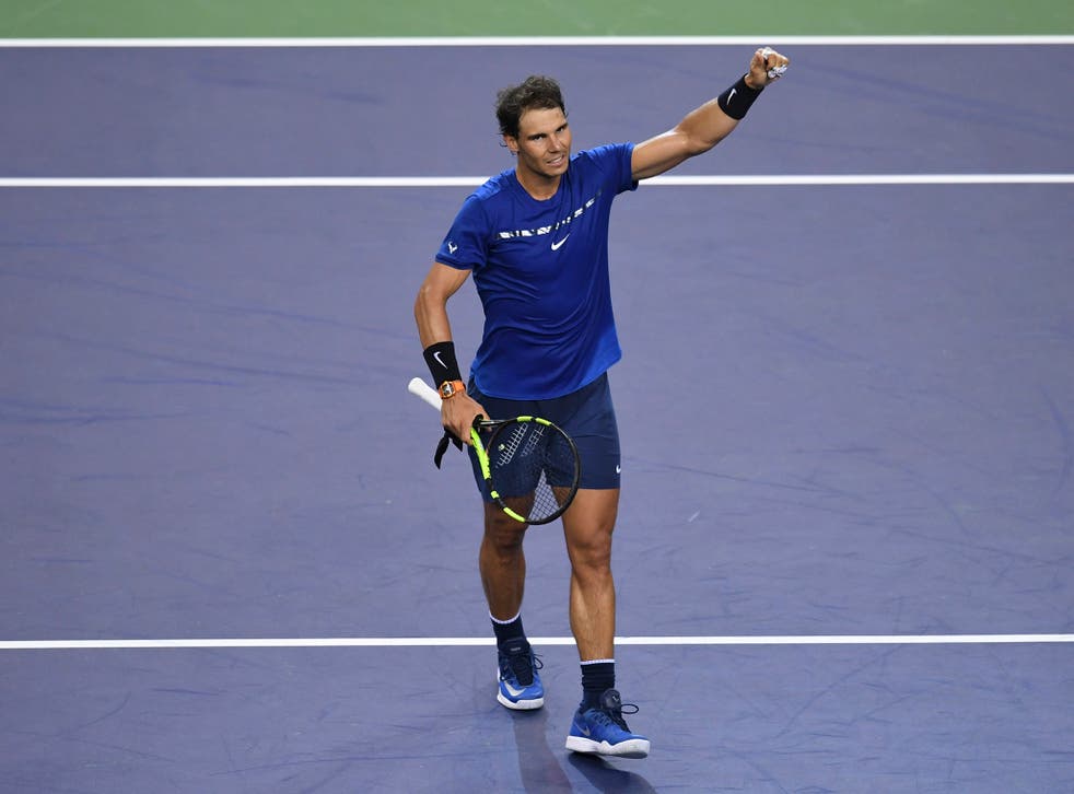 Nadal is safely through to the quarter-finals of the Shanghai Masters