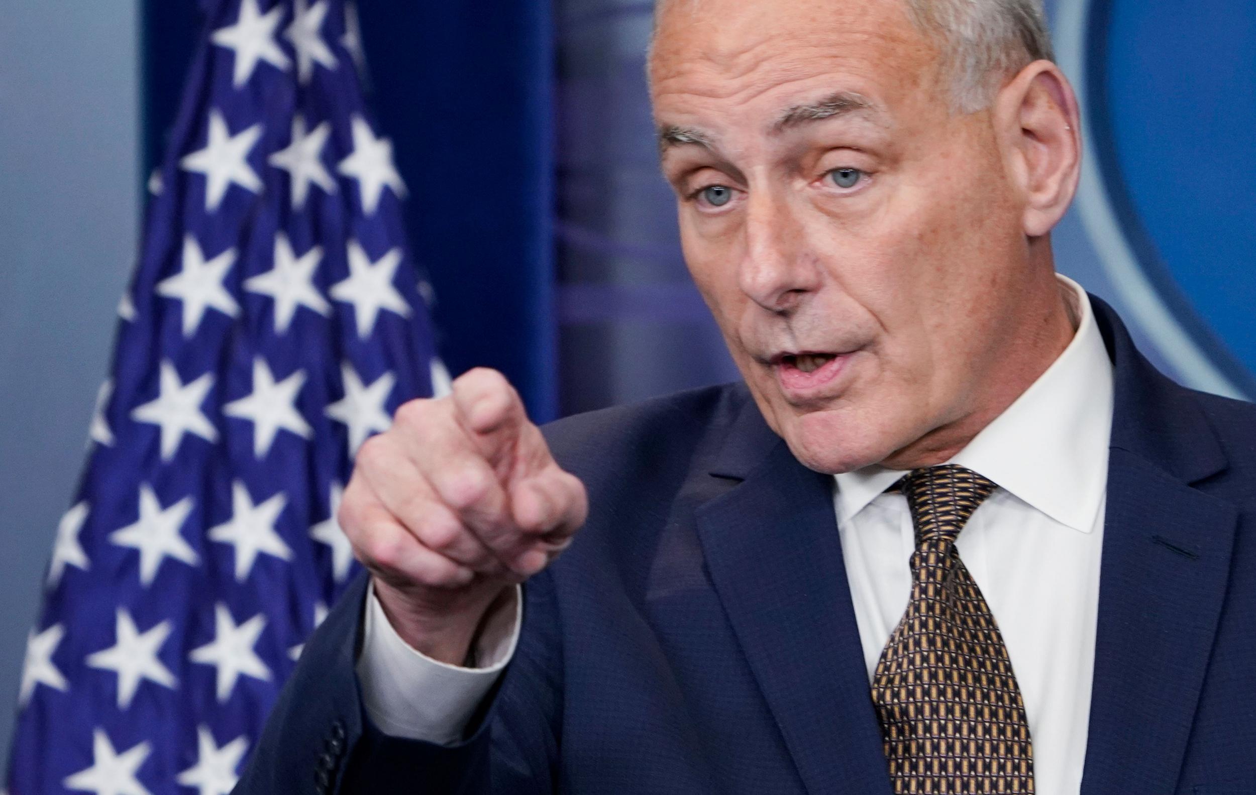 John Kelly says he has no plans to leave the White House just yet