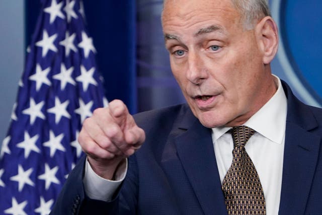 John Kelly says he has no plans to leave the White House just yet