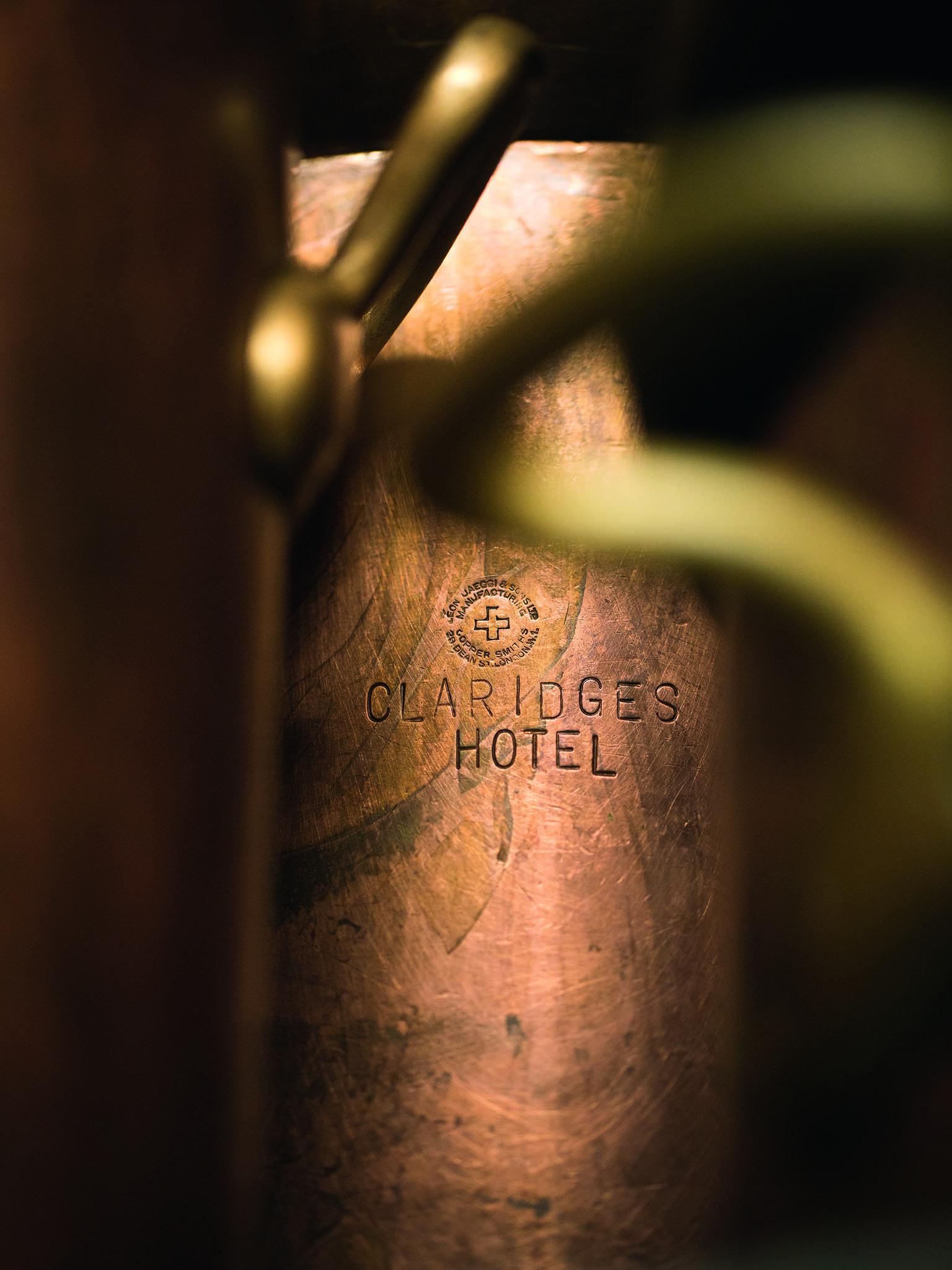 
The copper pans used in Claridge’s today were used by ‘king of chefs’ Auguste Escoffier over 100 years ago 