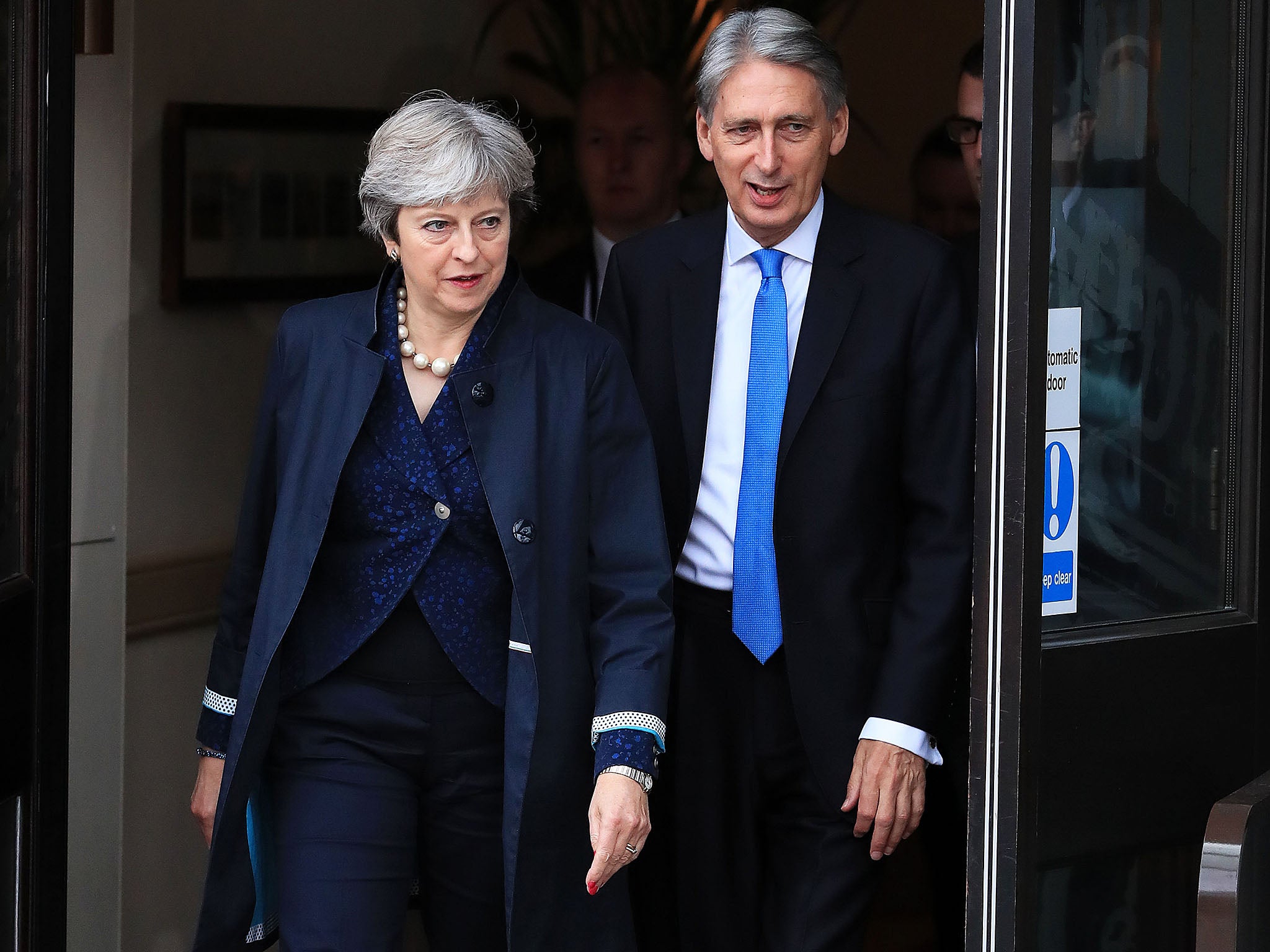 The Prime Minister reportedly intended to sack her Chancellor, but lacked the authority after losing her majority at the election