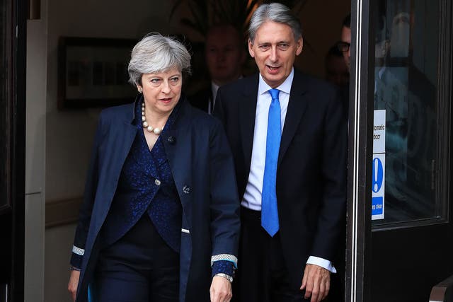The Prime Minister reportedly intended to sack her Chancellor, but lacked the authority after losing her majority at the election
