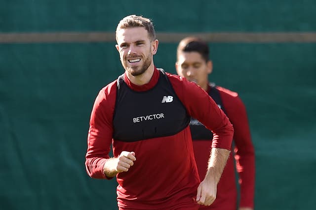 Jordan Henderson is named among the substitutes with James Milner preferred in midfield