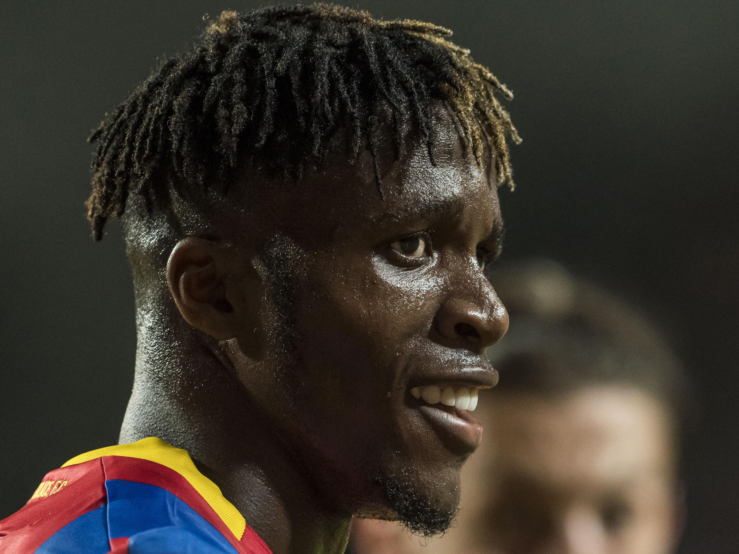 Wilfried Zaha has been out of action since the first day of the season