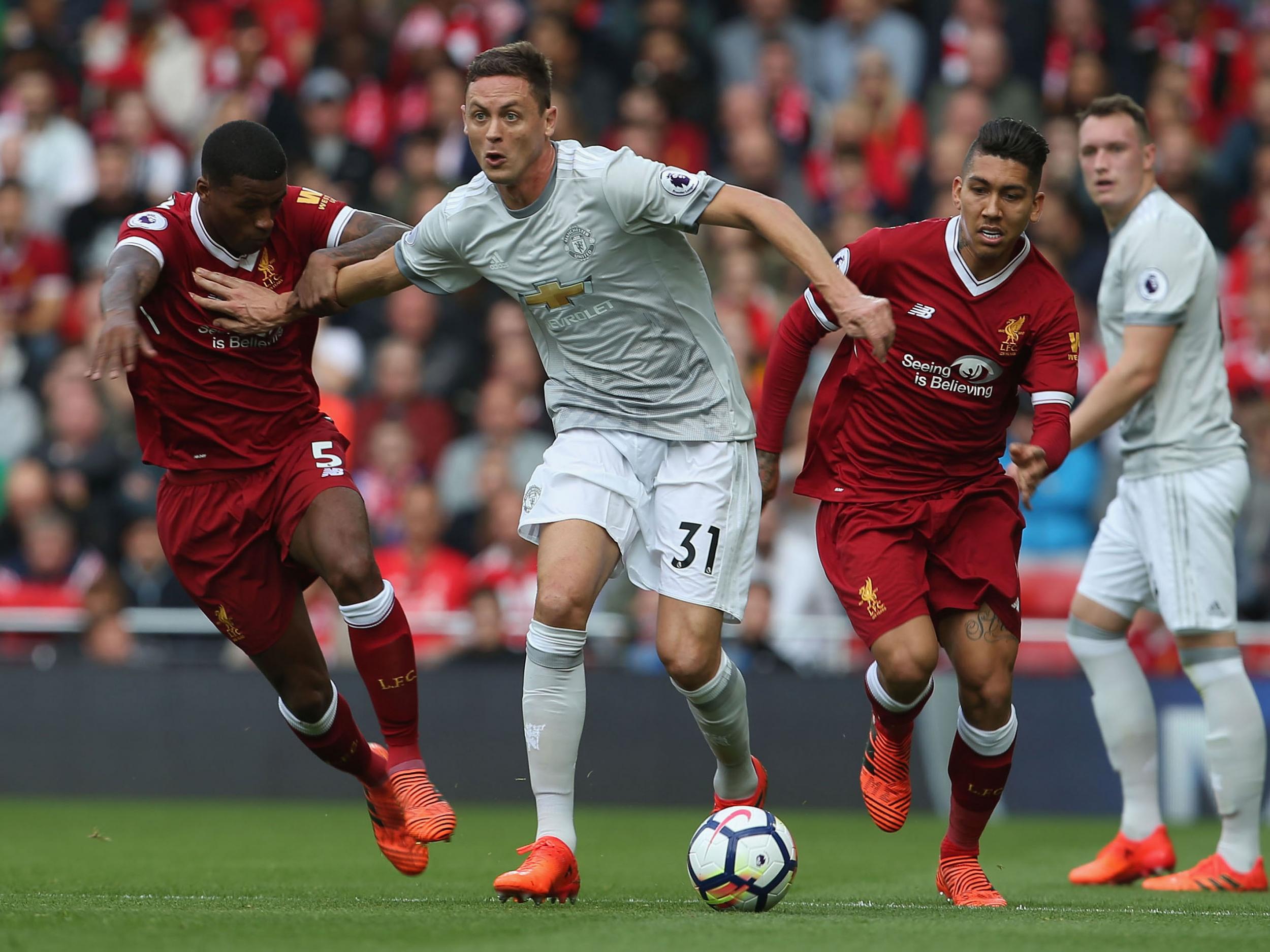 United were content to play pragmatic football against Liverpool (Man Utd via Getty)