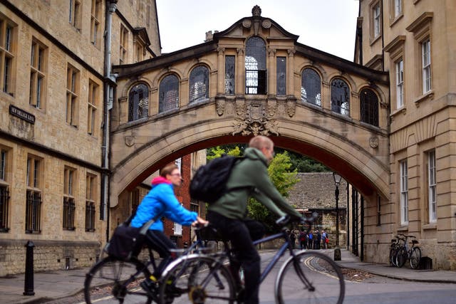 Oxford has proposed banning all non-electric vehicles from six streets in its city centre from 2020