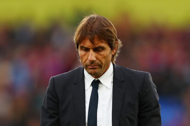 Conte was desperately disappointed with the surprise defeat