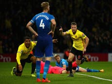 Watford snatch dramatic last-gasp winner against disappointing Arsenal