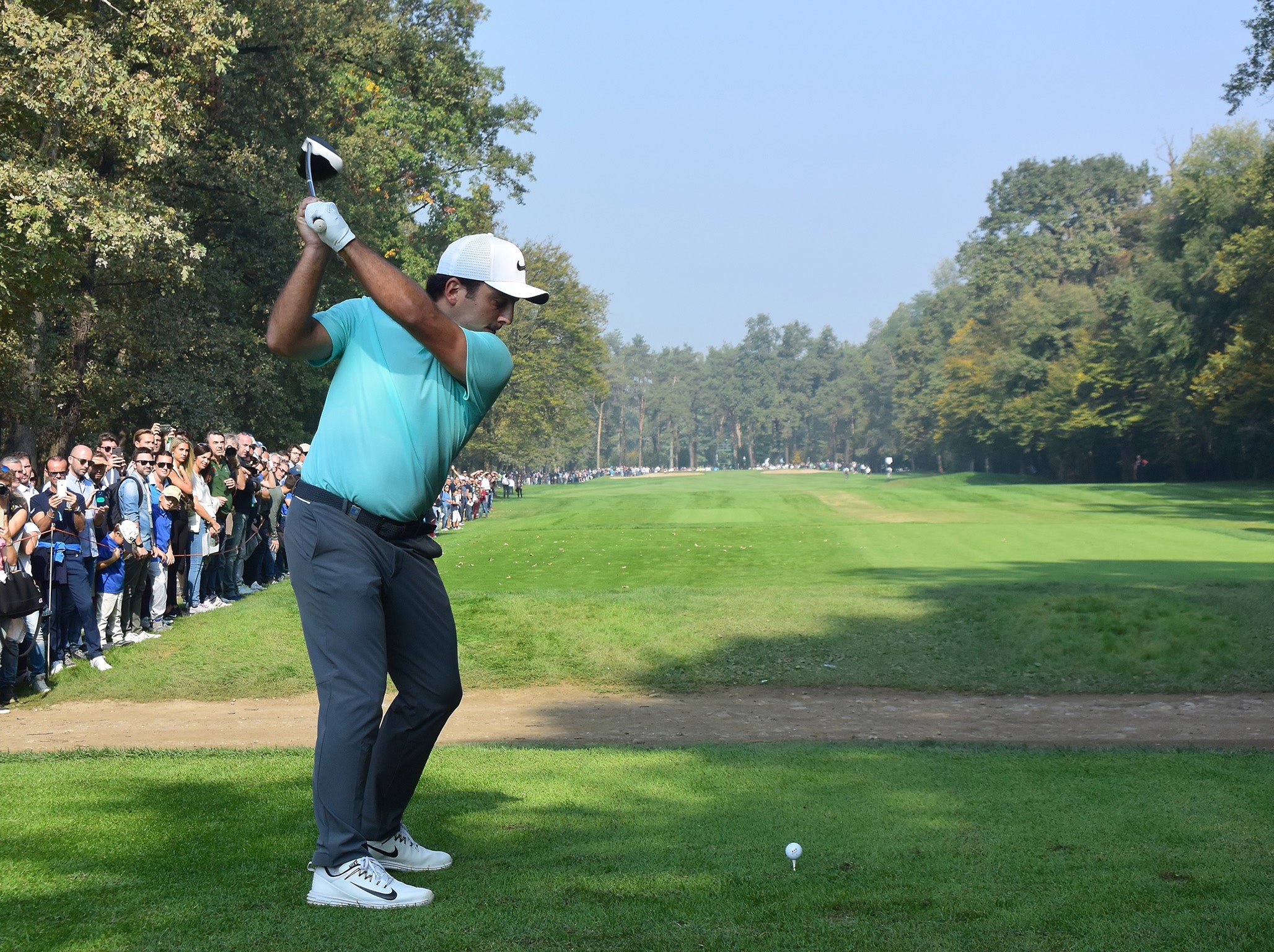 Defending champion Molinari is in fine form