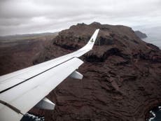 First commercial plane touches down on remote St Helena