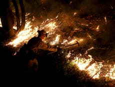 California firefighters may be helped by favorable forecast ahead
