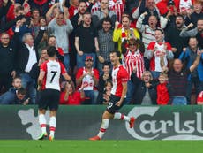 Gabbiadini double earns Saints point in frantic draw with Newcastle
