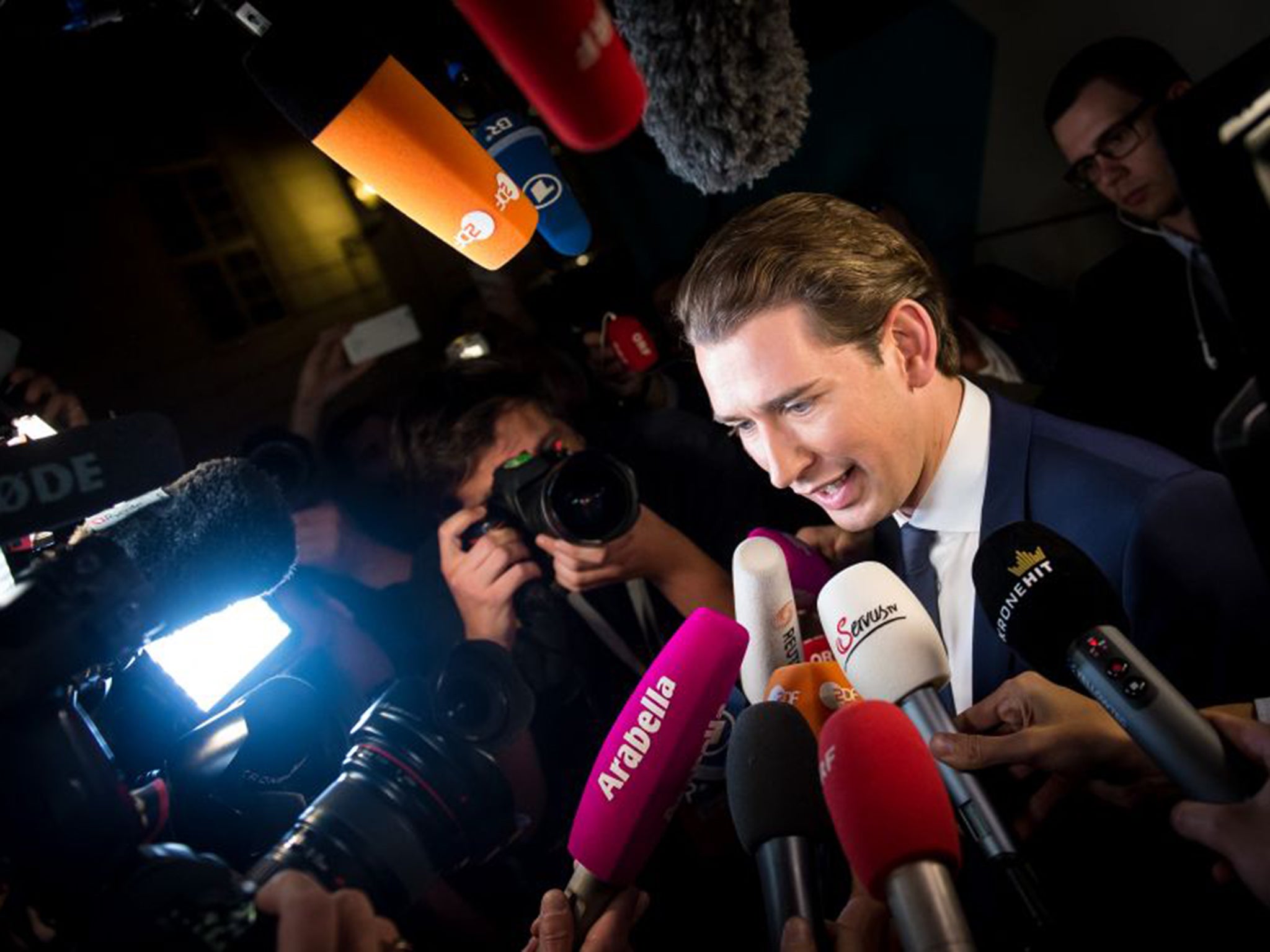 Sebastian Kurz said the EU’s border protection agency Frontex should should have a mandate to act in third countries