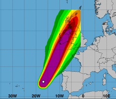 Hurricane Ophelia: trains, boats and planes cancelled ahead of storm