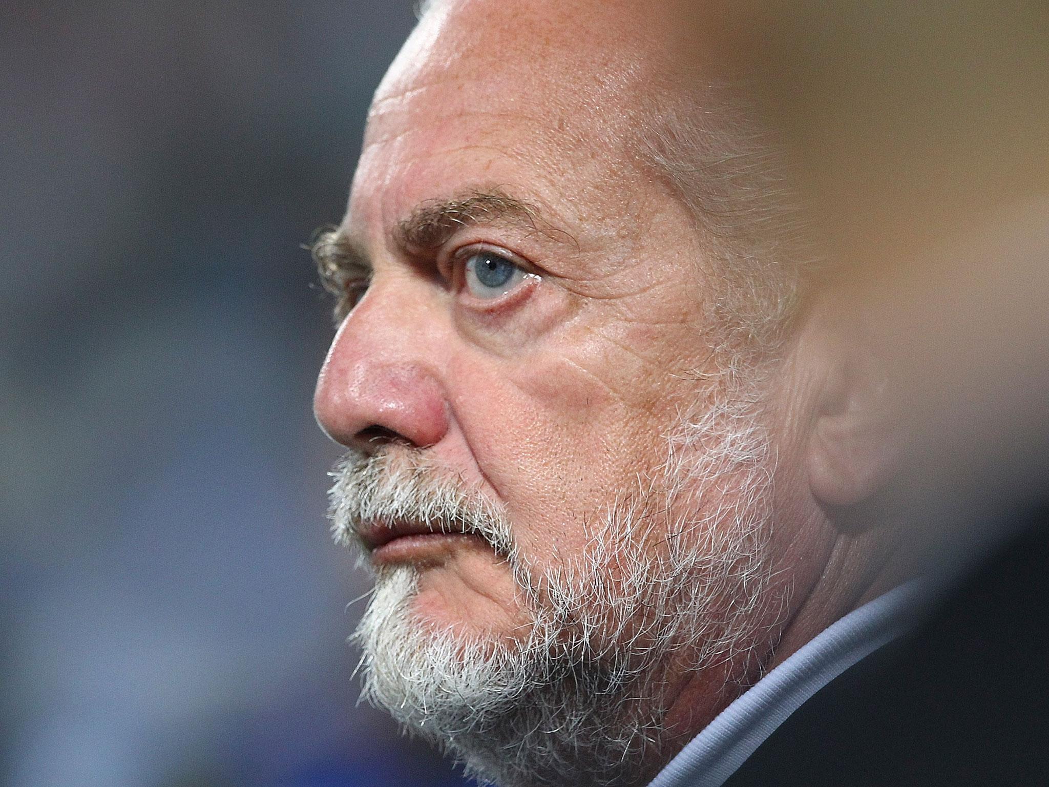 Aurelio De Laurentiis has hinted Napoli could make changes for the trip to Manchester